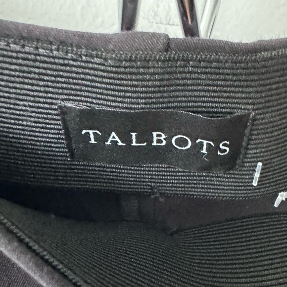 Talbots Portland Pant dres pant in Black Size 10 - Picture 4 of 8